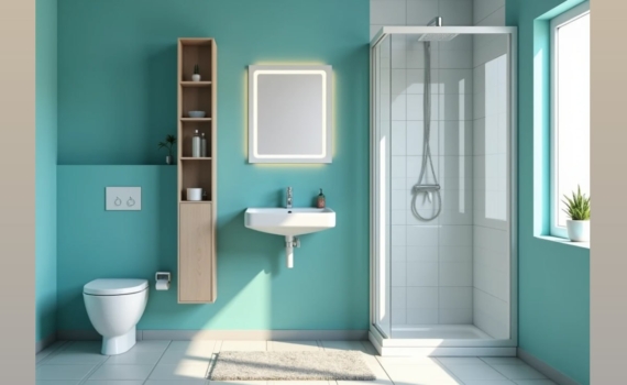 Прощаемся с плиткой: покраска в ванной — не ошибка, а тренд умного дизайна — стильно и смело Прощаемся с плиткой: покраска в ванной — не ошибка, а тренд умного дизайна — стильно и смело